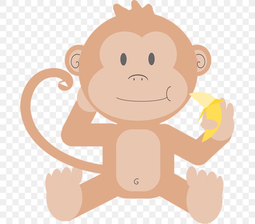 Baby Monkeys Clip Art, PNG, 689x720px, Baby Monkeys, Animal, Animation, Big Cats, Carnivoran Download Free