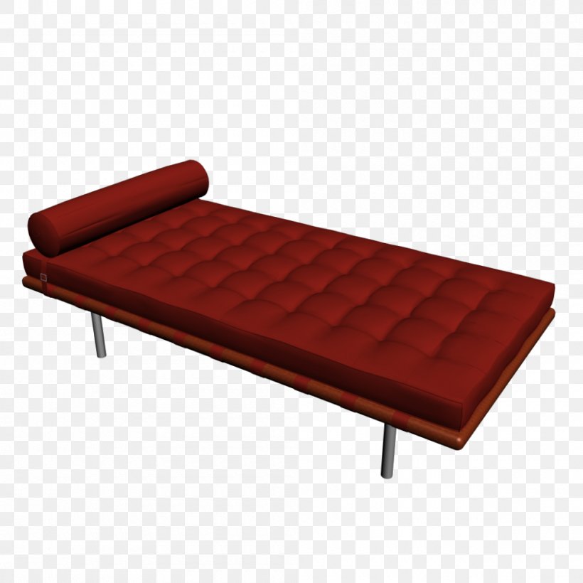 Barcelona Chair Table Furniture Couch Daybed, PNG, 1000x1000px, Barcelona Chair, Bed, Bed Frame, Bedroom, Chair Download Free