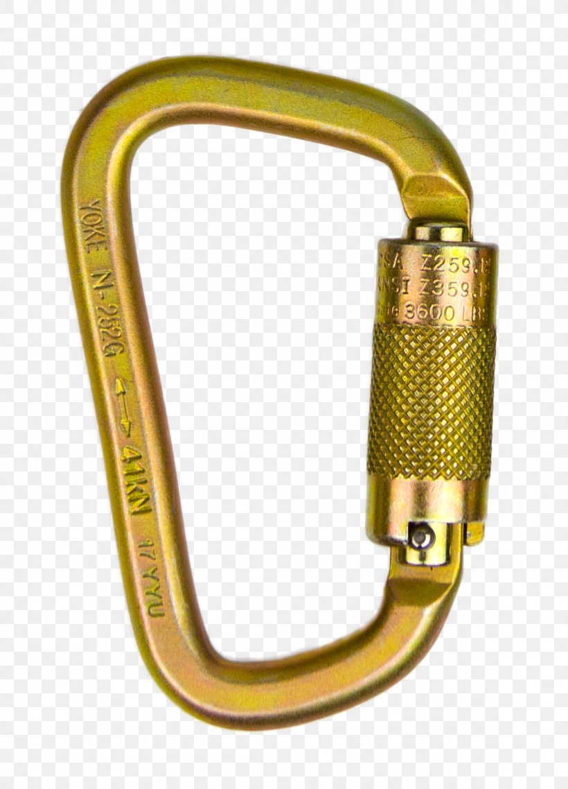 Carabiner Fall Arrest Personal Protective Equipment Falling Steel, PNG, 1152x1600px, Carabiner, Architectural Engineering, Brass, Com, Davit Download Free