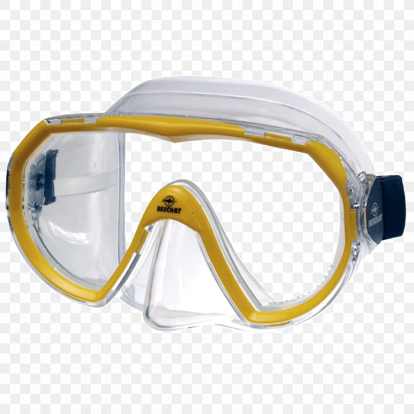 Diving & Snorkeling Masks Underwater Diving Spearfishing Free-diving Beuchat, PNG, 1000x1000px, Diving Snorkeling Masks, Aeratore, Beuchat, Cressisub, Diving Equipment Download Free