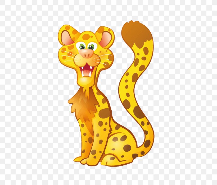 Giraffe Leopard Sticker Drawing, PNG, 700x700px, Giraffe, Animal, Animal Figure, Big Cat, Big Cats Download Free