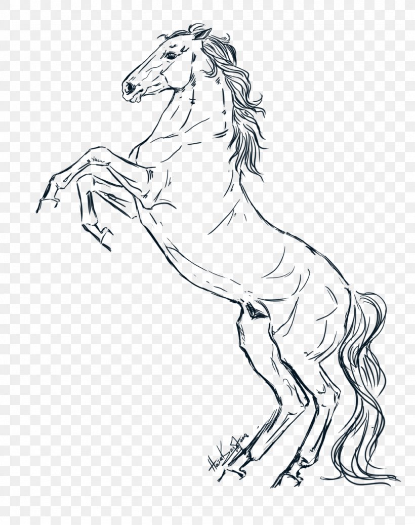 Line Art Mane Pony Mustang Stallion, PNG, 1024x1295px, Line Art, Animal Figure, Arm, Art, Artwork Download Free