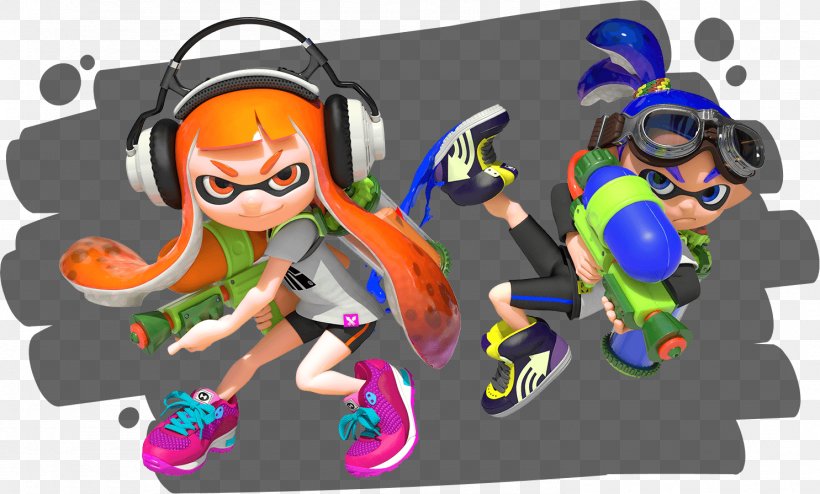 Splatoon 2 Nintendo Wii U Video Game, PNG, 1485x896px, Splatoon, Amiibo, Art, Cartoon, Eyewear Download Free