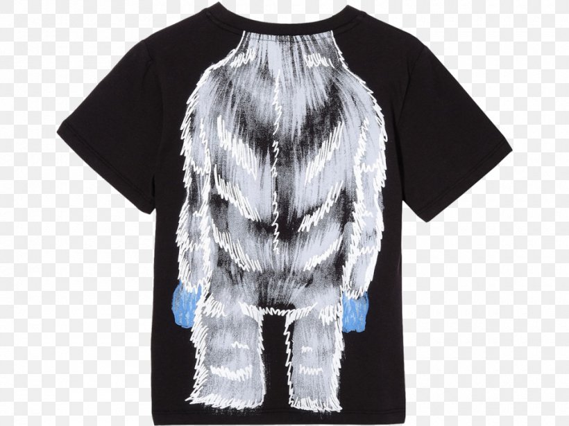 T-shirt Sleeve Outerwear Neck Fur, PNG, 960x720px, Tshirt, Black, Clothing, Fur, Neck Download Free