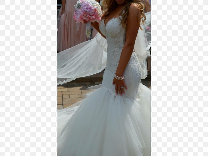 Wedding Dress Gown Quinceañera Shoulder, PNG, 1024x768px, Watercolor, Cartoon, Flower, Frame, Heart Download Free