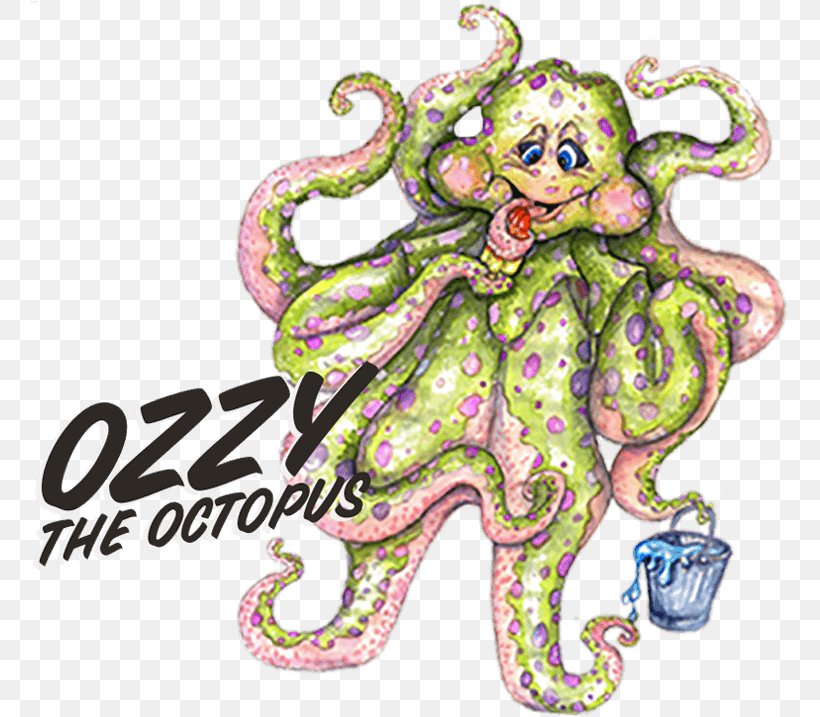Octopus's Garden Birthday Cephalopod, PNG, 760x717px, Octopus, Animal, Art, Birthday, Birthday Cake Download Free