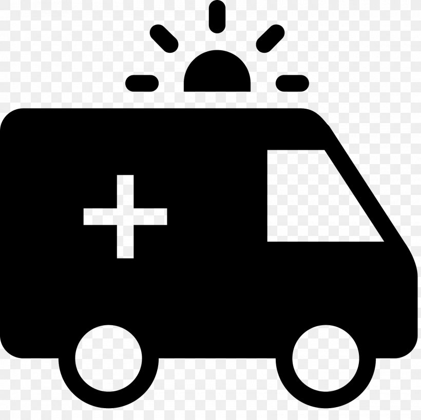 Ambulance Silhouette, PNG, 1600x1600px, Ambulance, Area, Black, Black And White, Brand Download Free
