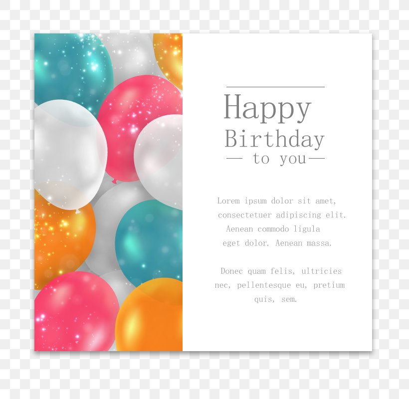 Birthday Cake Wedding Invitation Wish Happy Birthday To You, PNG, 800x800px, Birthday Cake, Balloon, Birthday, Gift, Greeting Download Free