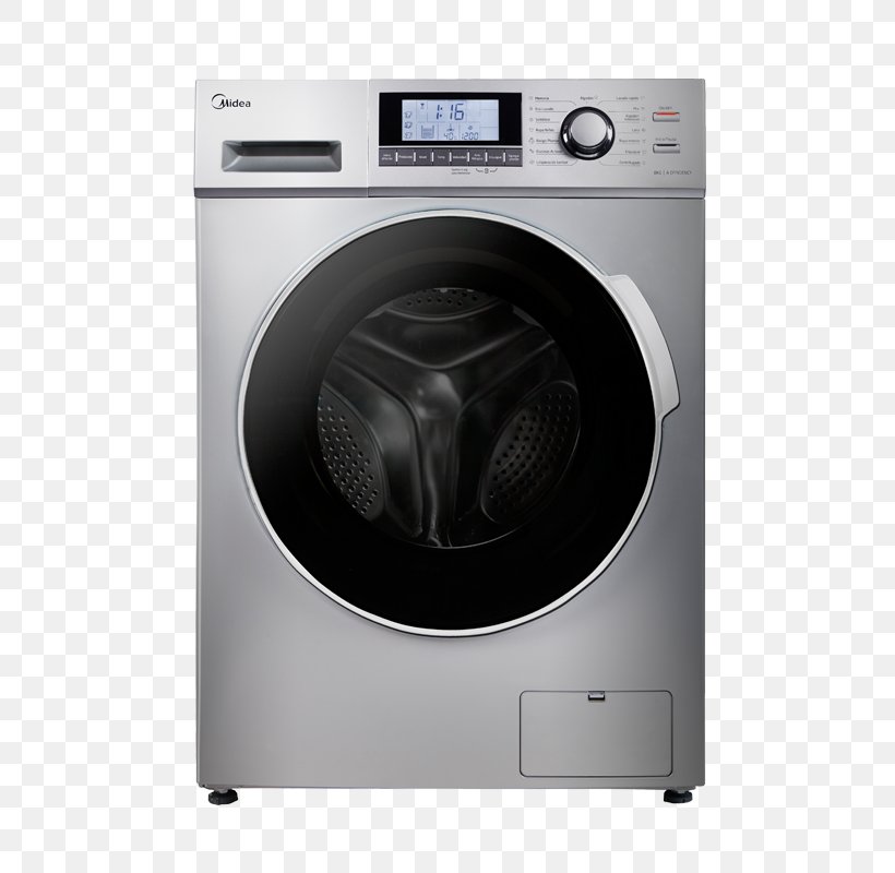 Clothes Dryer Washing Machines Midea Home Appliance, PNG, 800x800px, Clothes Dryer, Cleaning, Clothing, Home Appliance, Kilogram Download Free