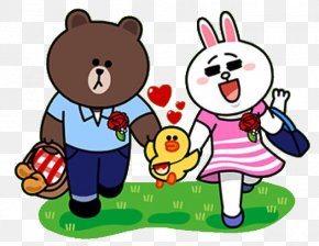 line friends big teddy bear