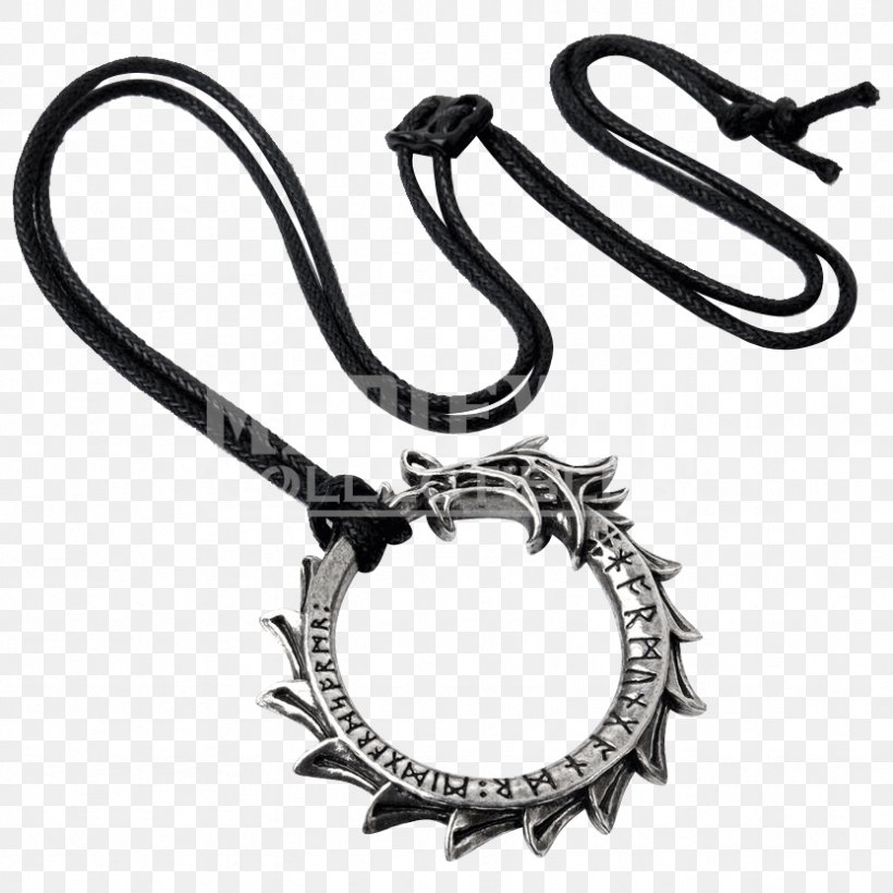 Charms & Pendants Necklace Jörmungandr Viking Clothing, PNG, 833x833px, Charms Pendants, Alchemy, Alchemy Gothic, Black And White, Body Jewelry Download Free