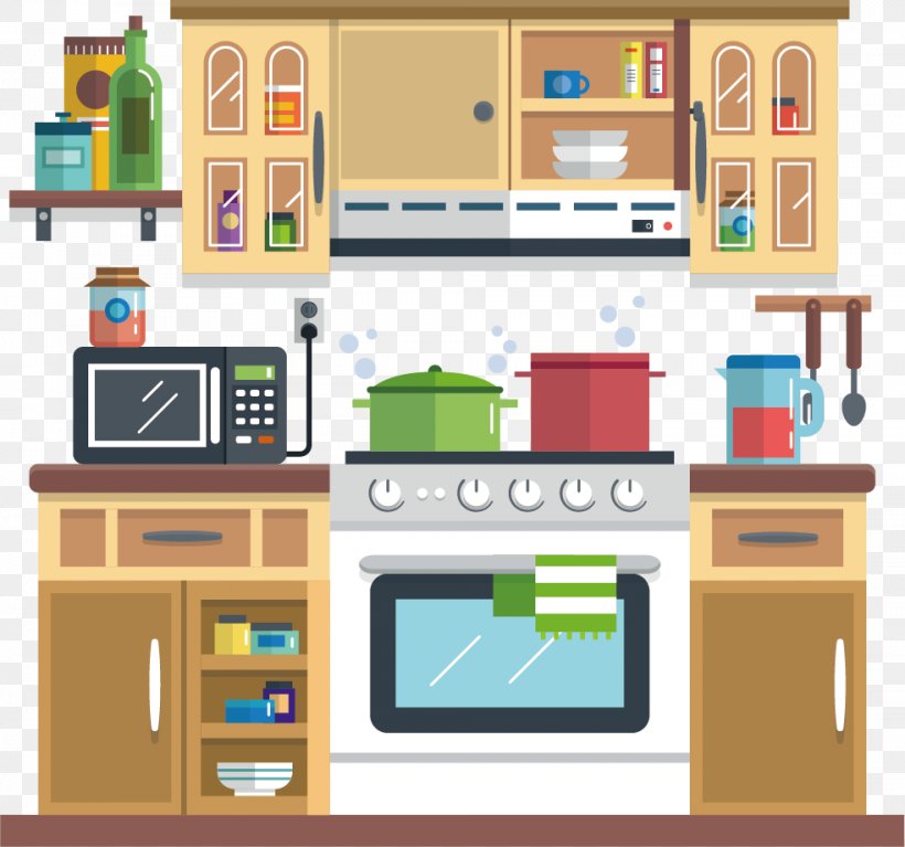 Shelf Kitchen Drawing Illustration Vector Graphics, PNG, 984x921px, Shelf, Drawing, Furniture, House, Interieur Download Free