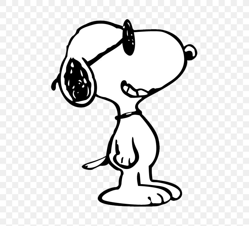 Snoopy Woodstock Charlie Brown Clip Art, PNG, 745x745px, Snoopy, Area, Art, Black And White, Cartoon Download Free