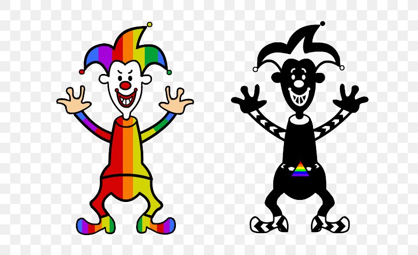 Clown Mr. Mime Mime Artist Circus Rainbow, PNG, 700x500px, Clown, Art, Artwork, Cartoon, Circus Download Free