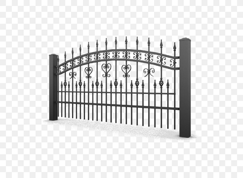 Fence Lux Einfriedung System Gate, PNG, 549x600px, Fence, Baluster, Black And White, Einfriedung, Forging Download Free