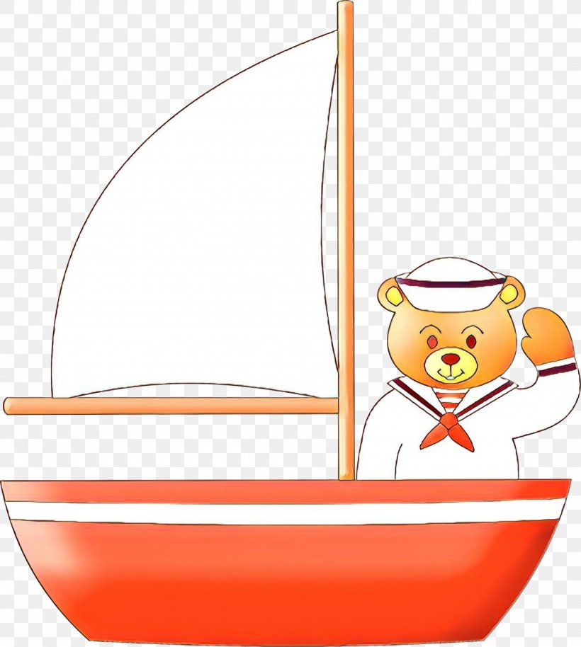 Orange, PNG, 1434x1600px, Cartoon, Boat, Orange, Sail, Sailboat Download Free