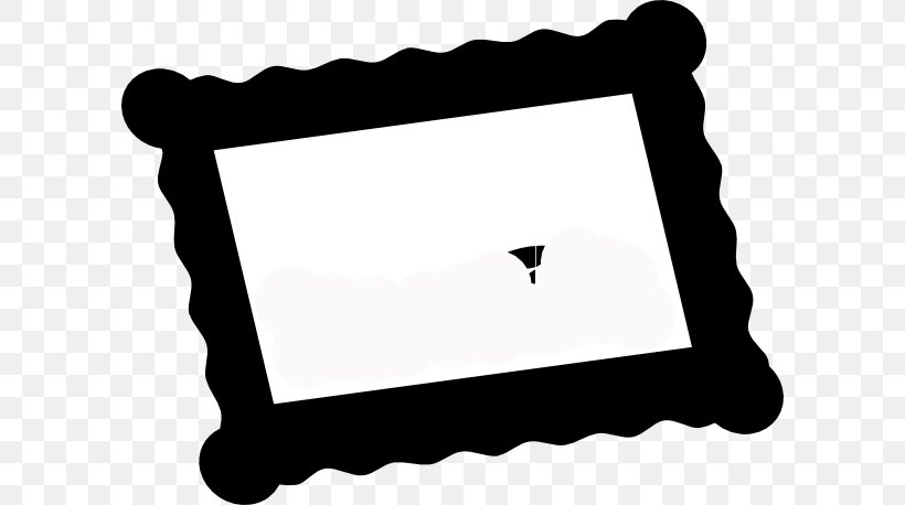 Picture Frames Photography Clip Art, PNG, 600x458px, Picture Frames, Area, Black, Black And White, Blog Download Free