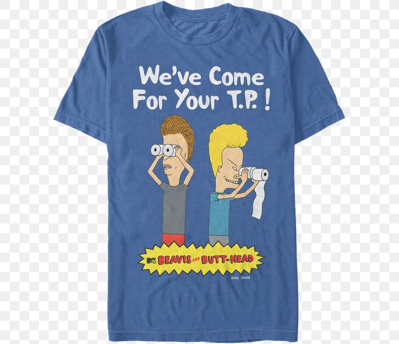 Beavis T-shirt Butt-head Clothing, PNG, 600x708px, Beavis, Active Shirt, Animated Series, Animation, Beavis And Butthead Download Free