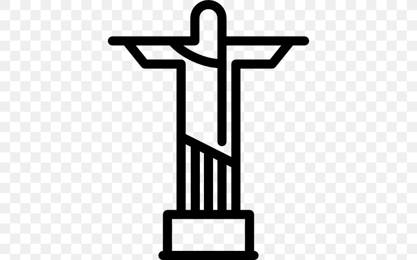 Christ The Redeemer Monument Clip Art, PNG, 512x512px, Christ The Redeemer, Black And White, Jesus, Monument, Rio De Janeiro Download Free