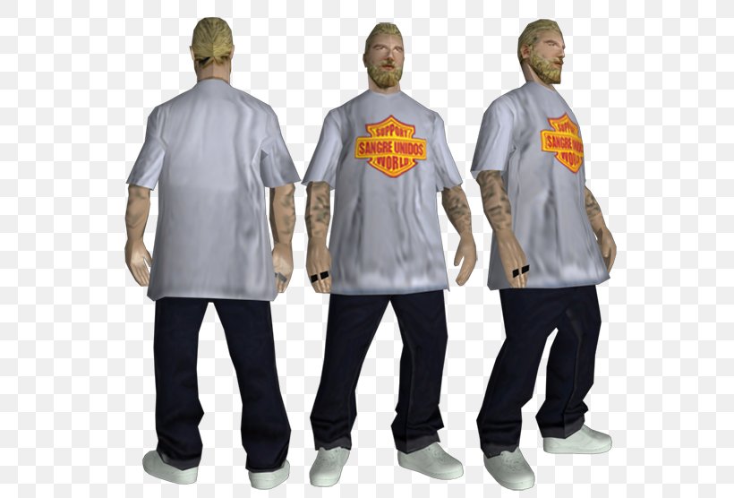 San Andreas Multiplayer Mod T-shirt Grand Theft Auto Outerwear, PNG, 600x556px, San Andreas Multiplayer, Clothing, Costume, Glasses, Grand Theft Auto Download Free