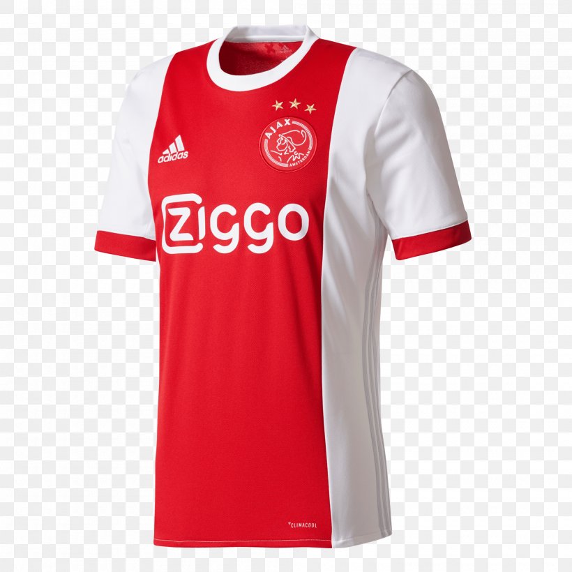 T-shirt AFC Ajax Jersey Adidas, PNG, 2000x2000px, Tshirt, Active Shirt, Adidas, Afc Ajax, Brand Download Free