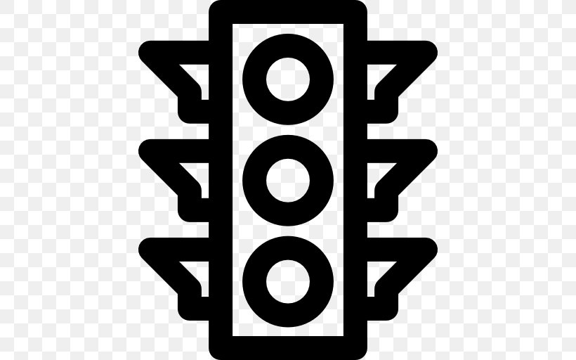 Traffic Light, PNG, 512x512px, Traffic Light, Area, Black And White, Brand, Logo Download Free