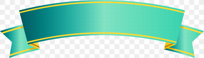 Arch Ribbon, PNG, 3000x867px, Arch Ribbon, Aqua, Green, Line, Turquoise Download Free