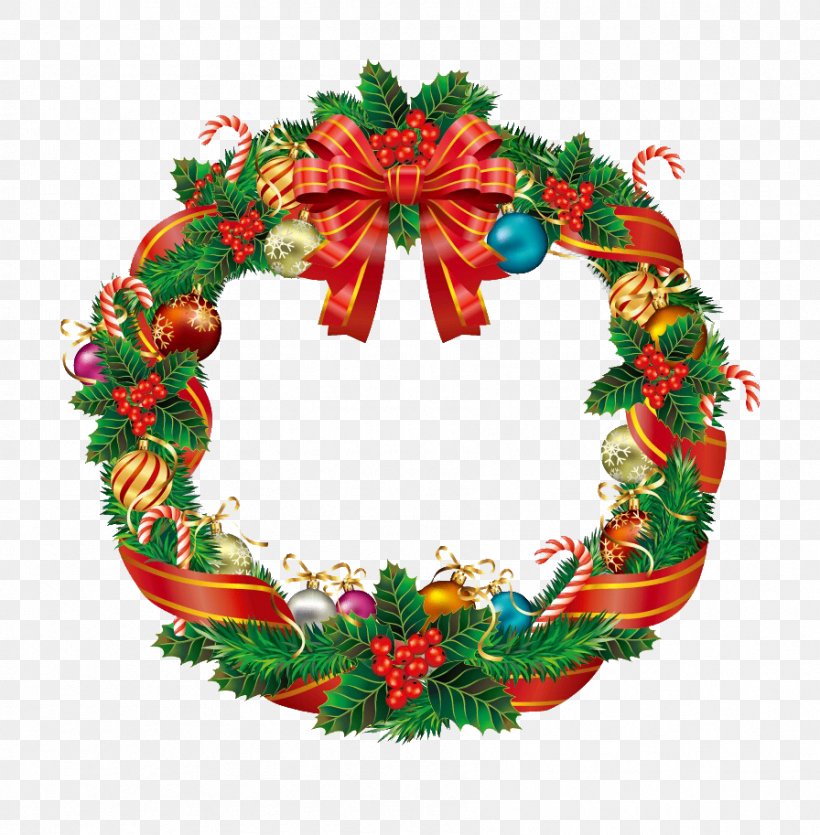 Christmas Decoration Wreath Christmas Ornament Clip Art, PNG, 896x913px, Christmas, Christmas Card, Christmas Decoration, Christmas Market, Christmas Music Download Free