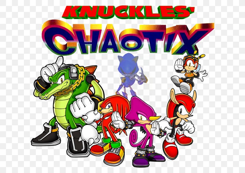 Knuckles' Chaotix Espio The Chameleon Sonic & Knuckles Knuckles The Echidna SegaSonic The Hedgehog, PNG, 642x580px, Espio The Chameleon, Art, Artwork, Cartoon, Chaos Download Free