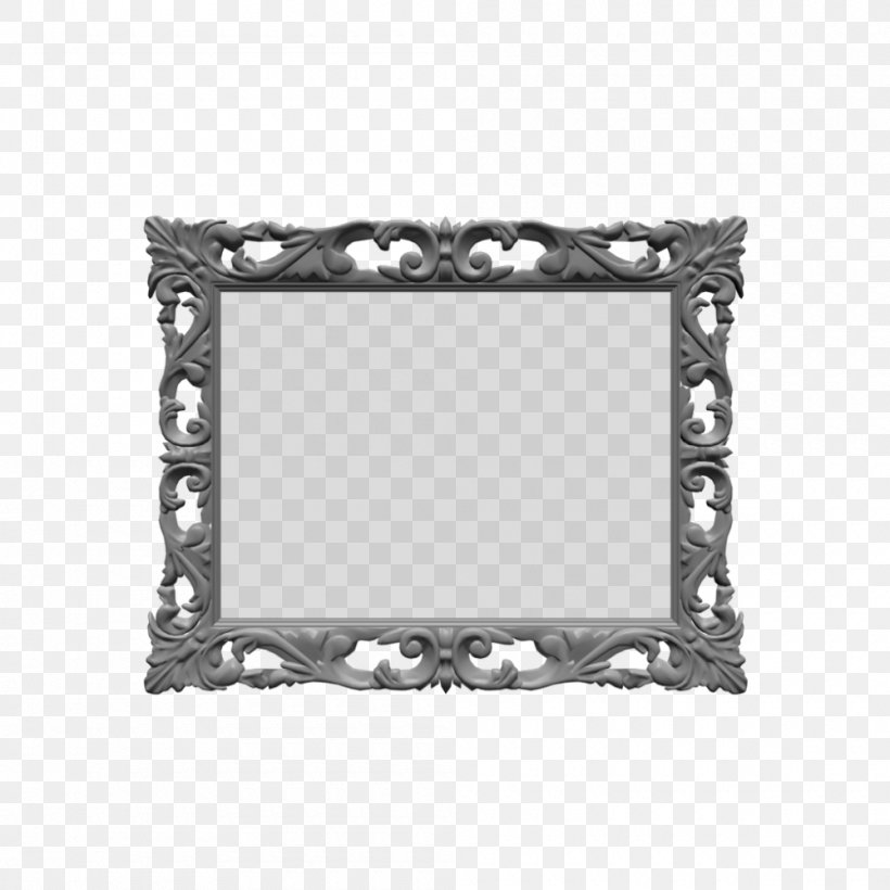 Picture Frames Rectangle White Pattern, PNG, 1000x1000px, Picture Frames, Black And White, Monochrome, Picture Frame, Rectangle Download Free