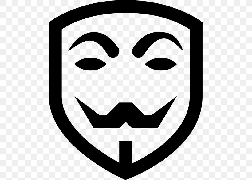 Anonymous Anonymity Desktop Wallpaper, PNG, 585x585px, Anonymous, Anonymity, Avatar, Black And White, Emoticon Download Free