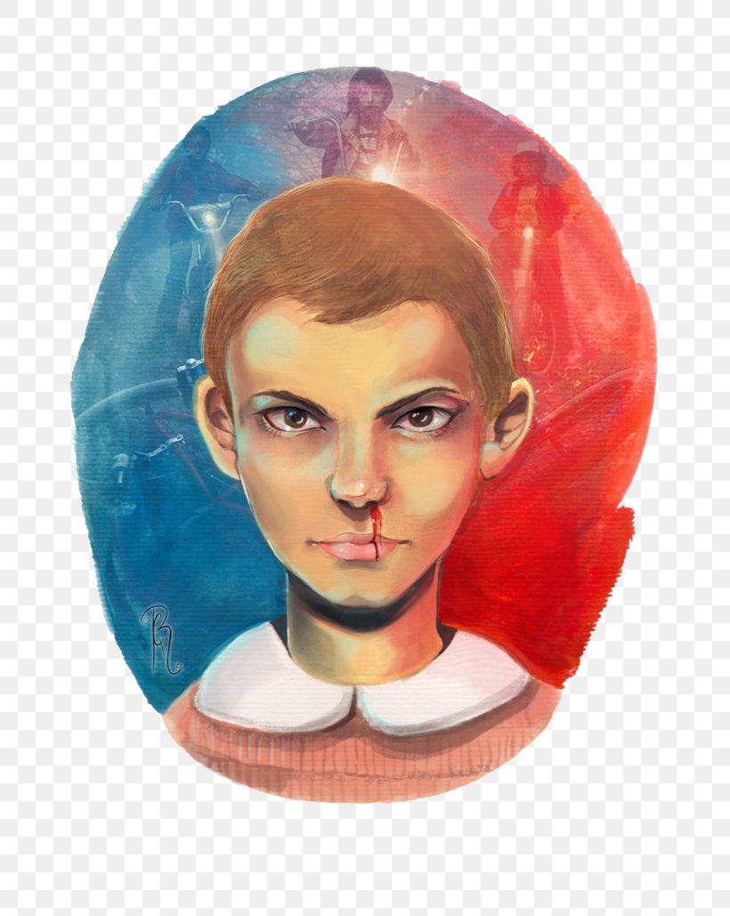 Eleven Stranger Things T-shirt Hoodie Drawing, PNG, 776x1029px, Eleven, Art, Cheek, Deviantart, Drawing Download Free