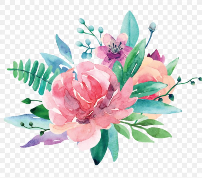 Flower Bouquet Watercolor Painting Floral Design Image, PNG, 2288x2015px, Flower Bouquet, Blossom, Cut Flowers, Floral Design, Floristry Download Free