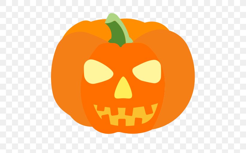Jack-o'-lantern Clip Art La Calabaza De Halloween Pumpkin, PNG, 512x512px, La Calabaza De Halloween, Apple, Calabaza, Cucurbita, Food Download Free