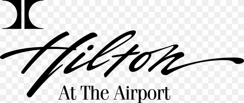 Las Vegas Hilton Hotels & Resorts Vector Graphics Logo Hilton Worldwide, PNG, 2400x1018px, Las Vegas, Area, Black, Black And White, Brand Download Free