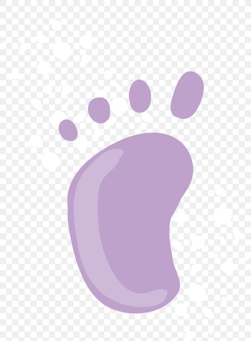 Cartoon Footprint, PNG, 804x1111px, Cartoon, Foot, Footprint, Lilac, Magenta Download Free