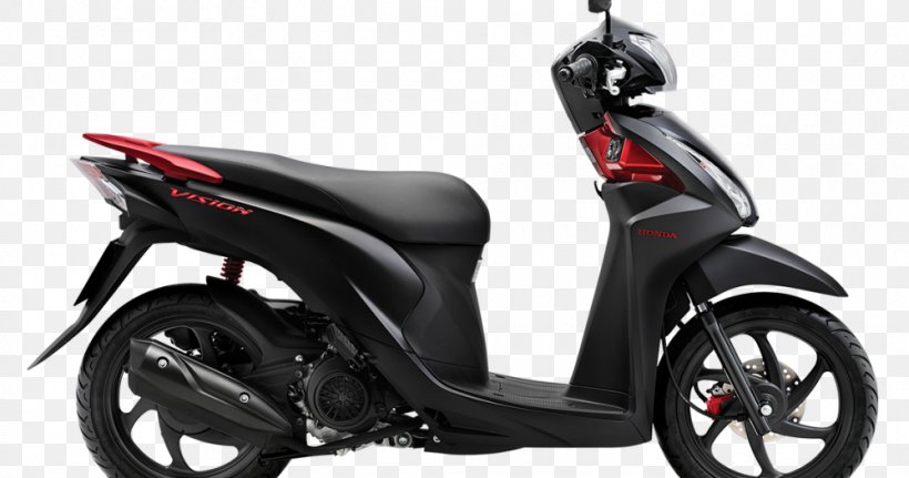 Honda Vision Motorcycle Vietnam Vehicle, PNG, 1000x526px, 2017, 2018, Honda, Automotive Design, Car Download Free