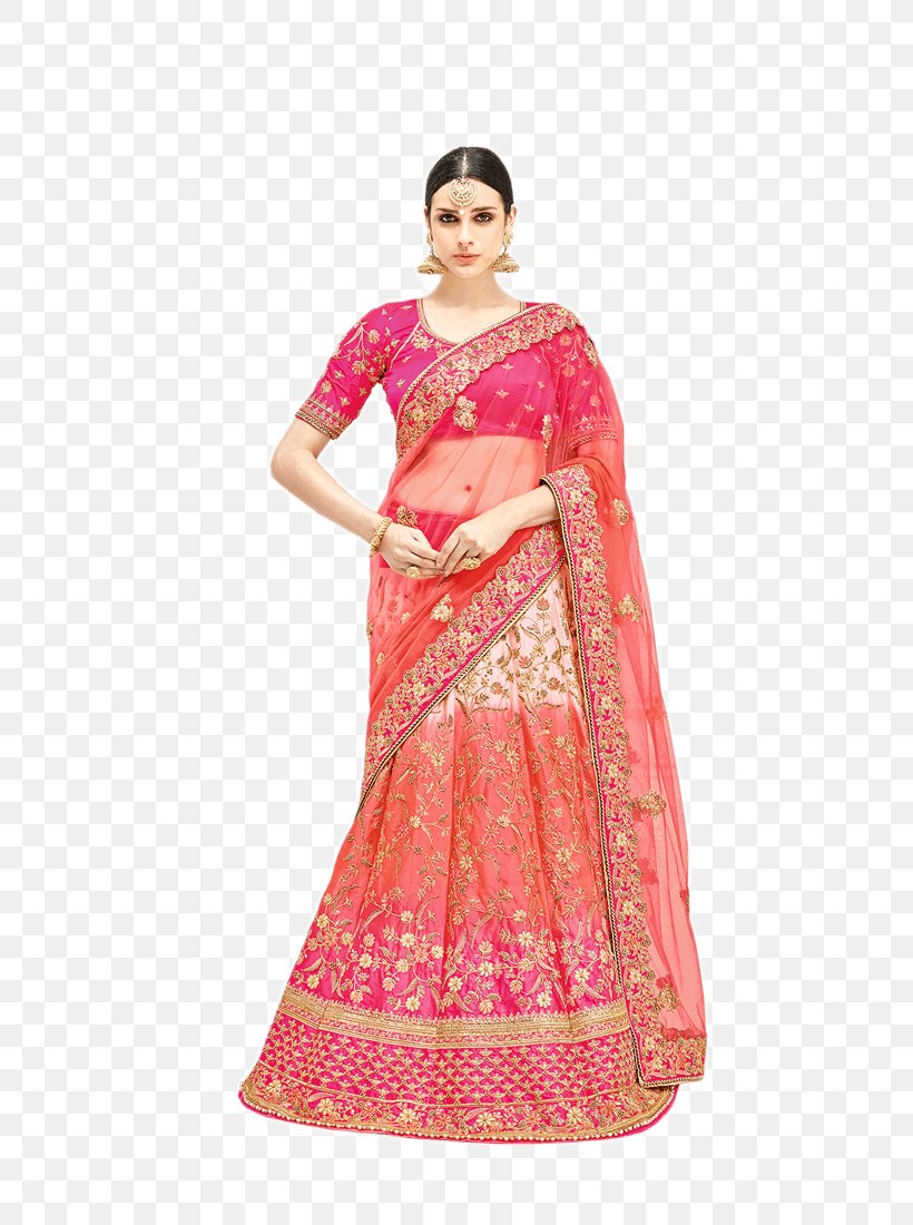 Lehenga-style Saree Gagra Choli Sari, PNG, 600x1100px, Lehengastyle Saree, Banarasi Sari, Blouse, Choli, Clothing Download Free