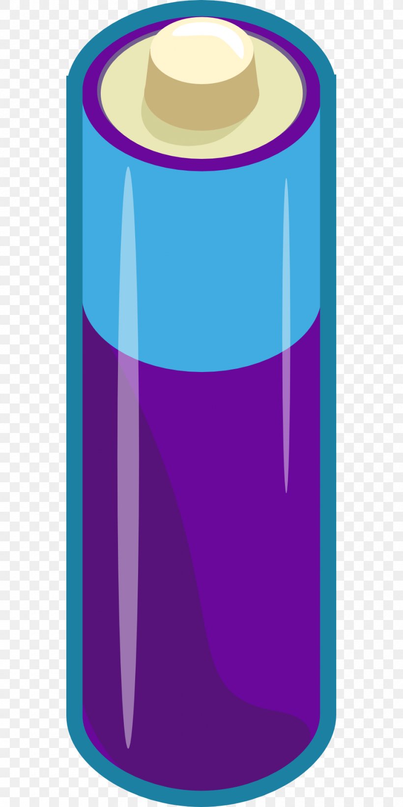 Battery Clip Art, PNG, 960x1920px, Battery, Cylinder, Libreoffice, Microsoft Office, Purple Download Free