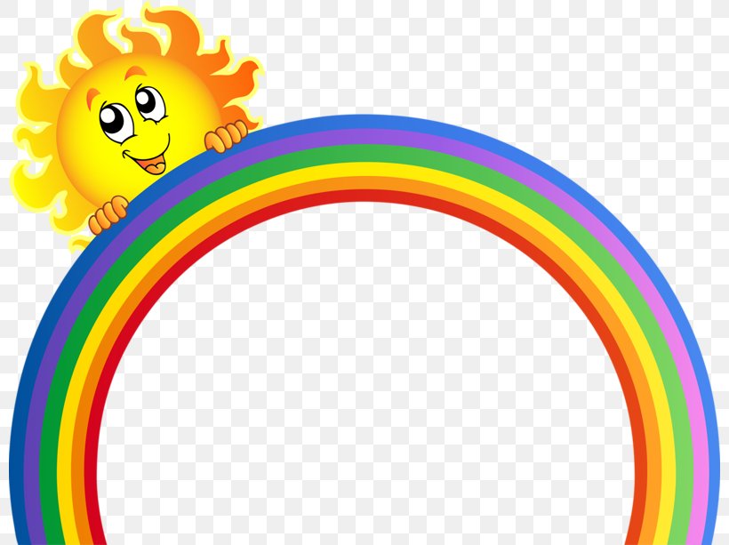 Cartoon Painted Rainbow, PNG, 800x613px, Little Illusions Preschool, Area, Child, Curriculum, Day Care Download Free