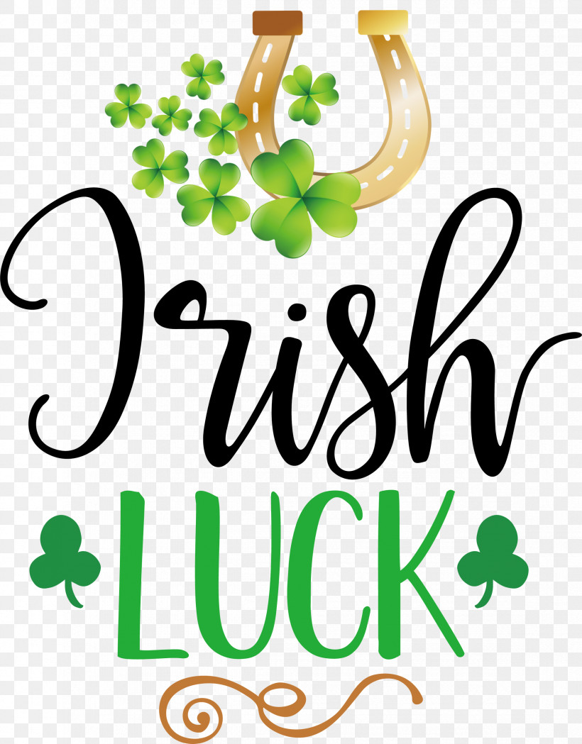 Irish Luck Saint Patrick Patricks Day, PNG, 2344x3000px, Saint Patrick, Flower, Leaf, Logo, M Download Free