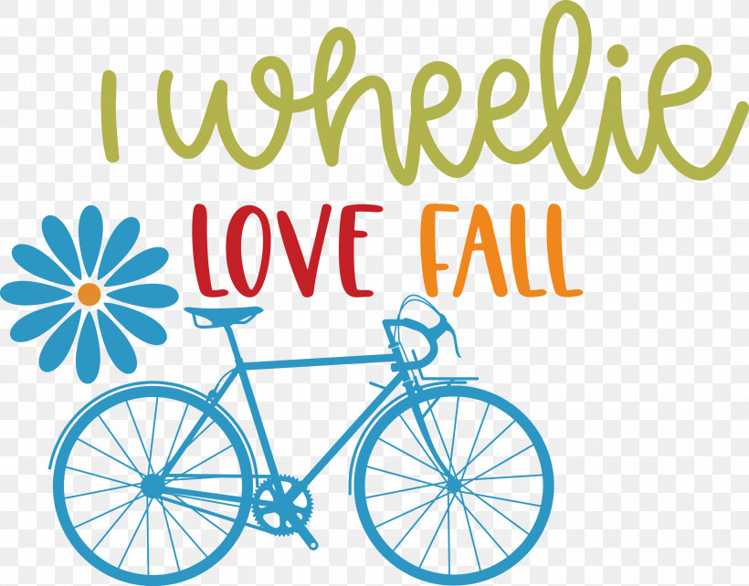 Love Fall Love Autumn I Wheelie Love Fall, PNG, 3000x2349px, Bicycle, Bicycle Frame, Bicycle Wheel, Cycling, Land Vehicle Download Free