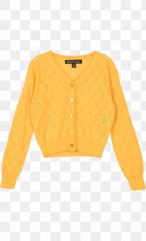 Yellow Sale - Cardigan Yellow Sleeve Cardi B PNG