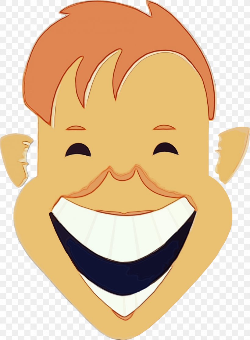 Happy Face Emoji, PNG, 942x1280px, Watercolor, Cartoon, Cheek, Chin, Comedy Download Free