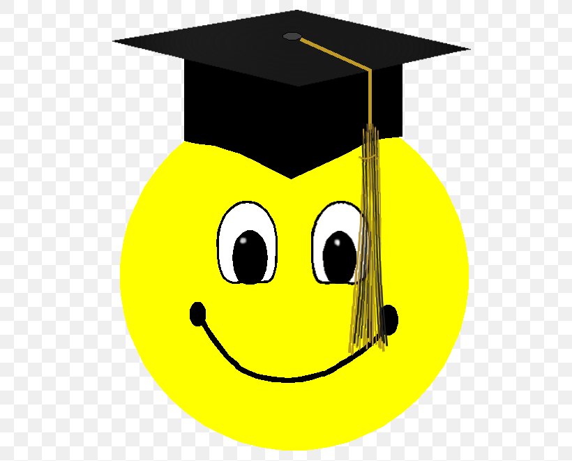 Smiley Graduation Ceremony Emoticon Clip Art, PNG, 562x661px, Smiley, Blog, Emoticon, Face, Free Content Download Free