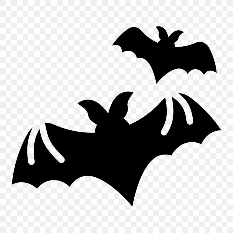 Bat Cartoon, PNG, 1200x1200px, Bat, Black, Blackandwhite, Common Water Fleas, Leaf Download Free