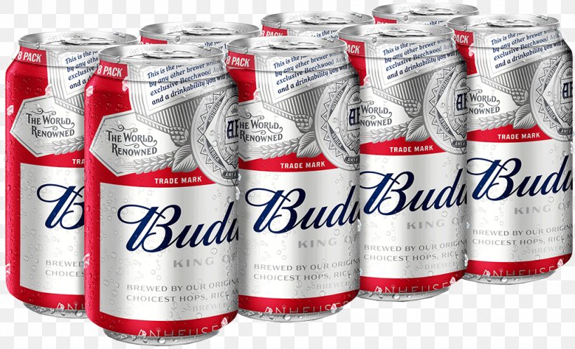 Beer Budweiser Fizzy Drinks Pale Lager Alcoholic Drink, PNG, 1024x623px, Beer, Alcoholic Drink, Aluminum Can, Beverage Can, Bottle Download Free