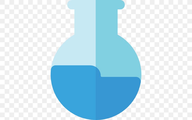 Blue Laboratory Flasks Glass, PNG, 512x512px, Blue, Aqua, Azure, Bottle, Chemical Substance Download Free
