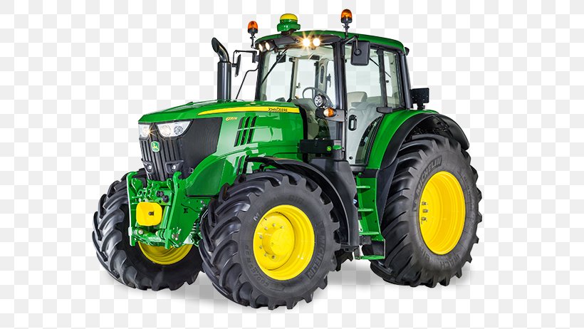 John Deere Tractor Agricultural Machinery Agriculture Farm, PNG, 642x462px, John Deere, Agricultural Machinery, Agriculture, Automotive Tire, Automotive Wheel System Download Free