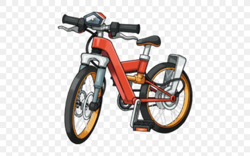 Bicycle Ash Ketchum Image Cycling Sinnoh, PNG, 512x512px, Bicycle, Ash Ketchum, Auto Part, Bicycle Accessory, Bicycle Fork Download Free